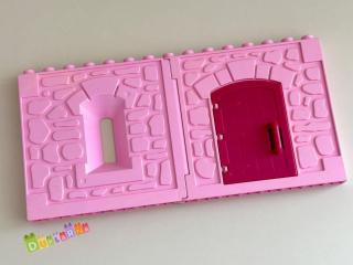 Lego Duplo - Stěna domu růžová
