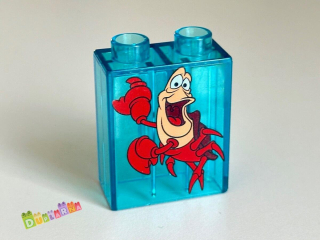 Lego Duplo - Kostka průhledná krab Sebastien