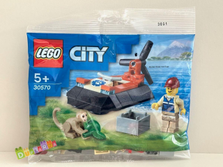 Lego City 30570 - Záchranné vznášedlo pro divokou zvěř