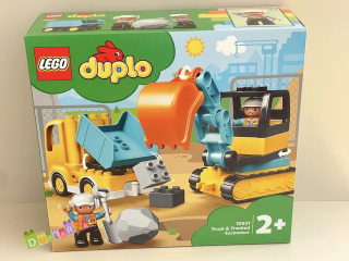 Lego Duplo 10931 - Stavba / Náklaďák a pásový bagr