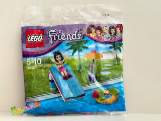 Lego Friends 30401 - Ema se skluzavkou u bazénu / Pool Foam Slide polybag