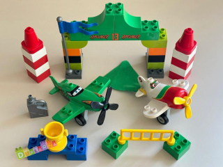  Lego Duplo 10510 Planes - RIPSLINGERŮV LETECKÝ ZÁVOD    