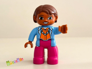 Lego Duplo Paní - Maminka modré triko
