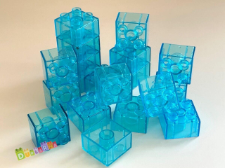 Lego Duplo - Kostka průhledná 2x2