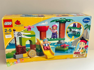 Lego Duplo 10513 - Pirát Jake - Skrýš Země Nezemě