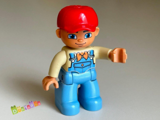 Lego Duplo Pán - Farmář červená čepice