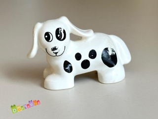 Lego Duplo Pes - starý typ - Pejsek bílý