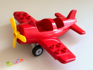Lego Duplo Letadlo červené s vrtulí