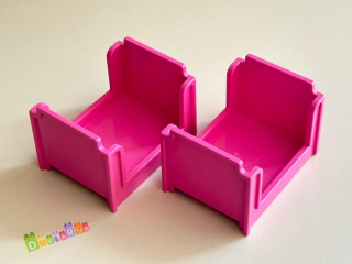 Lego Duplo Postel / postýlka růžová