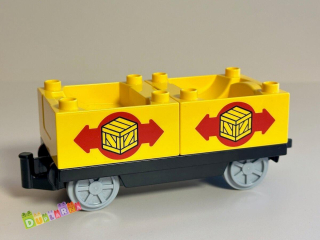Lego Duplo Vagon žlutý nákladní pro vlak