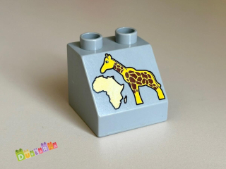 Lego Duplo - Kostka s potiskem - žirafa