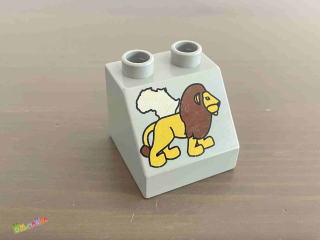 Lego Duplo - Kostka s potiskem - lev