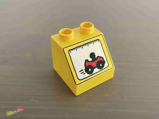 Lego Duplo - Kostka závodní auto