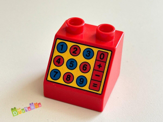 Lego Duplo - Kostka s potiskem kalkulačka