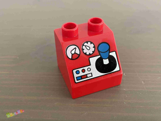 Lego Duplo - Kostka s potiskem joysticku a tlačítek