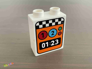 Lego Duplo - Kostka s potiskem - Cars 