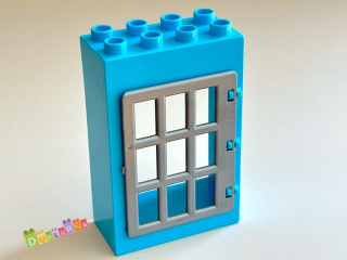 Lego Duplo dveře tyrkysové
