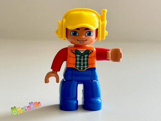 Lego Duplo Pán - Stavební dělník s helmou