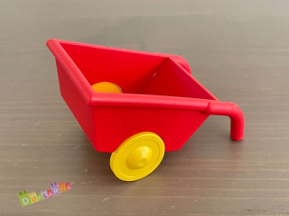 Lego Duplo kolečko červené / vozík