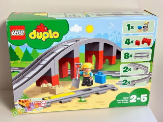 Lego Duplo 10872 - Doplňky k vláčku most a koleje