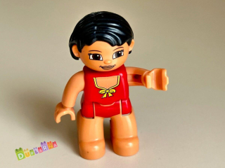 Lego Duplo Paní - Maminka - červené plavky