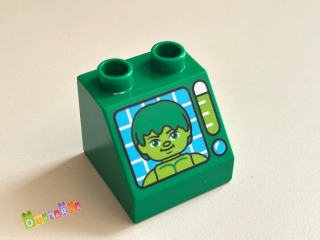 Lego Duplo - Kostka Spiderman s potiskem Hulk