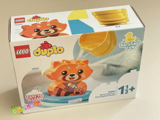 Lego Duplo 10964 - Legrace ve vaně: Plovoucí panda červená