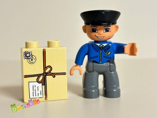Lego Duplo Pán - Pošťák s balíkem