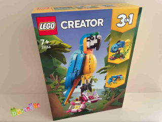 Lego Creator 31136 - Exotický papoušek 3v1