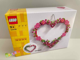 Lego 40638 - Ozdoba ve tvaru srdce / Kytka / Ozdoba