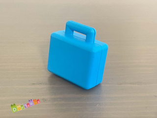Lego Duplo Kufr / Kufřík modrý - tyrkysový