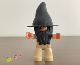 Lego Duplo čarodějnický klobouk / převlek 