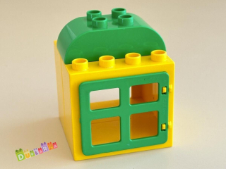 Lego Duplo okno dvojité žluté