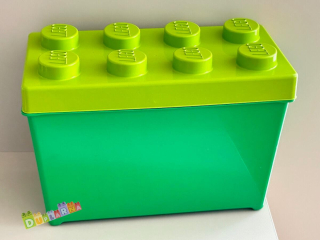 Lego BOX zelený vysoký - limetkový