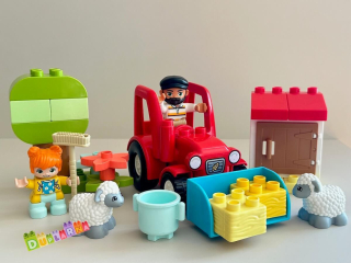 Lego Duplo Town 10950 - Traktor a zvířátka z farmy