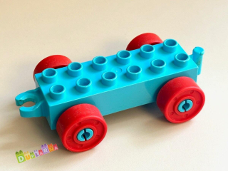 Lego Duplo vláček - podvozek tyrkysový