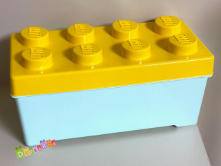 Lego BOX modro-žlutý