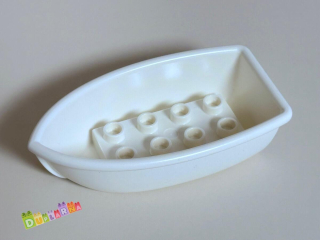 Lego Duplo - Loď, Loďka bílá, Člun