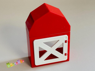 Lego Duplo kurník - červené okno se střechou