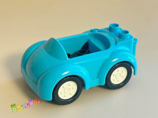 Lego Duplo - Autíčko / světle modré auto - nový typ