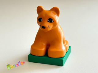 Lego Duplo Lvíče na podstavci (Lev, Lvíče)