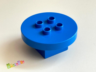 Lego Duplo stolek / stůl kulatý modrý