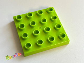Lego Duplo - deska / podložka NOVÁ - kostky 4x4 limetková zelená