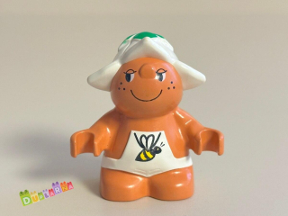 Lego Duplo - Skřítek - Trpaslík bílý s včelkou