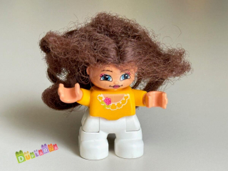 Lego Duplo Dítě -  Princezna / holčička s vlasy