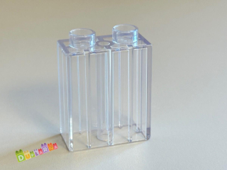 Lego Duplo - Kostka průhledná vysoká čirá