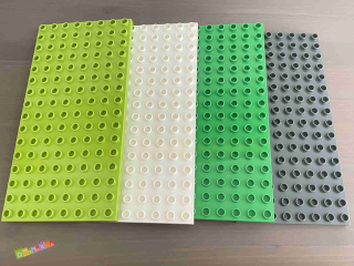Lego Duplo - Podložky na stavění / Set podložek 8x16 - 4kusy