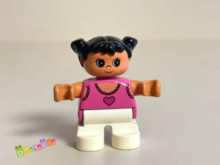 Lego Duplo Dítě -  holčička černovlasá