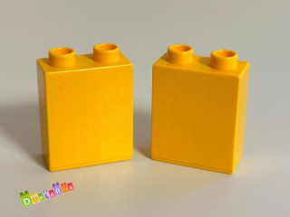 Lego Duplo - Kostka vysoká světle oranžová