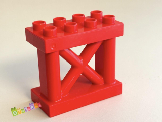 Lego Duplo Sloup široký červený 